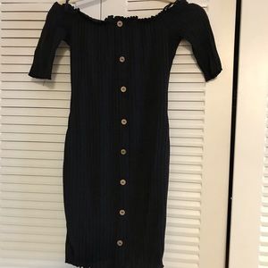 Off shoulder mini dress